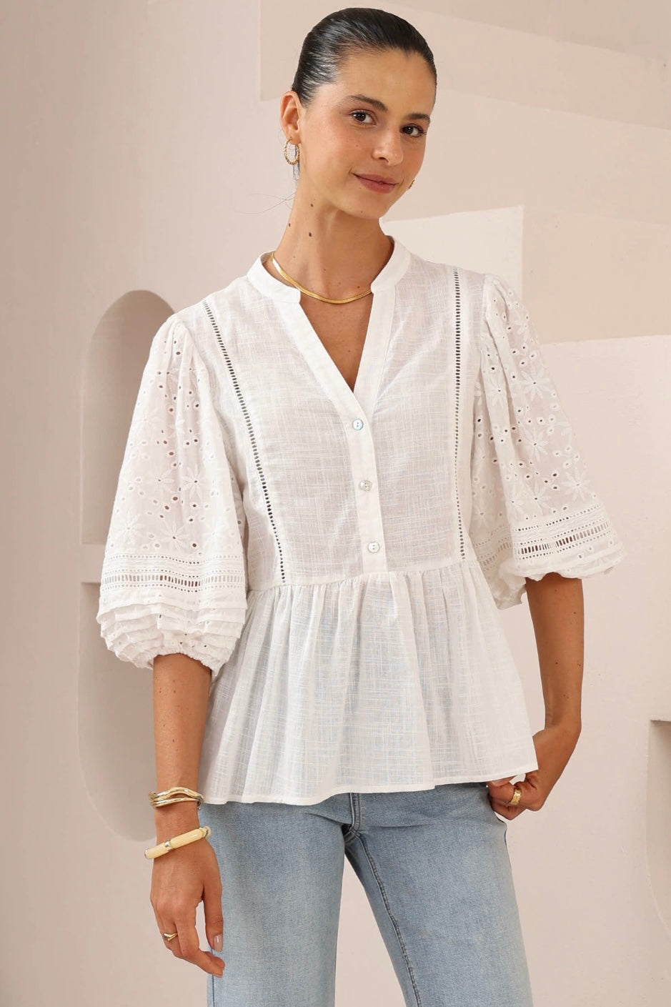 Genevieve Cotton Top