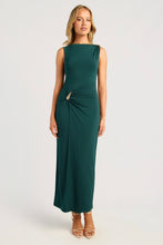 Load image into Gallery viewer, Buena Gold Feature Dress Jade
