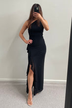 Load image into Gallery viewer, Julita One Shoulder Maxi Dress Black
