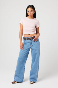 Abrand 95 Mid Baggy Petite Jean Gigi