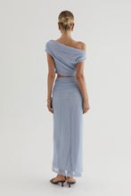 Load image into Gallery viewer, Evora Top &amp; Skirt Set Blue
