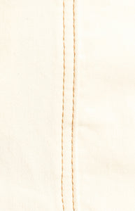 Contrast Stitch Denim Mini Skirt