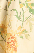 Load image into Gallery viewer, Florals Tiered Hem Dress Butter
