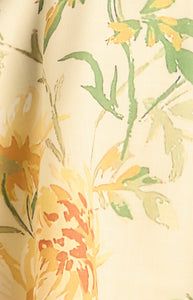 Florals Tiered Hem Dress Butter