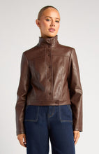 Load image into Gallery viewer, Mika Biker Jacket Espresso
