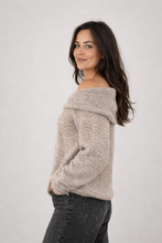 Load image into Gallery viewer, Samara Roll Neck Knit Mocha
