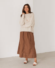 Load image into Gallery viewer, Palm Knit Jumper Oat

