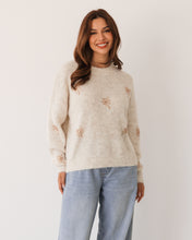 Load image into Gallery viewer, Palm Knit Jumper Oat
