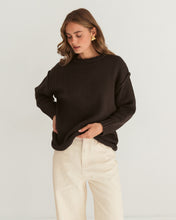 Load image into Gallery viewer, Antonia Knit Jumper Chocolate | Paper Heart

