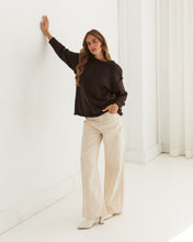 Load image into Gallery viewer, Antonia Knit Jumper Chocolate | Paper Heart
