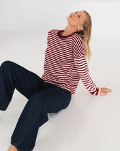 Load image into Gallery viewer, Rebecca Stripe Knit Top | Paper Heart
