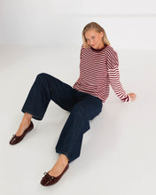 Load image into Gallery viewer, Rebecca Stripe Knit Top | Paper Heart
