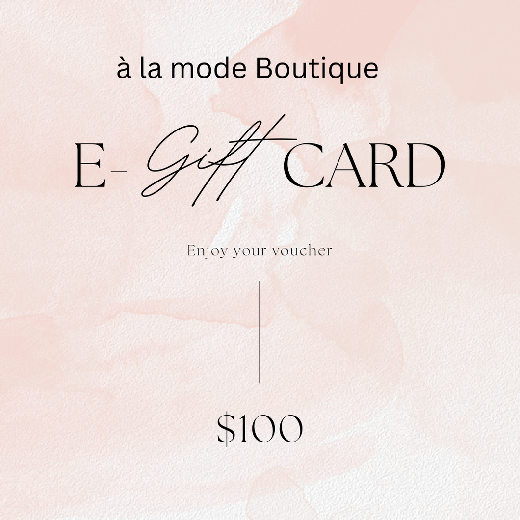 E-Gift Card A$100