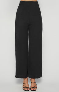 Mila Wide Leg Pants Black