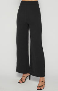 Mila Wide Leg Pants Black