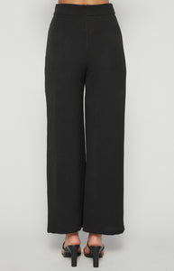 Mila Wide Leg Pants Black