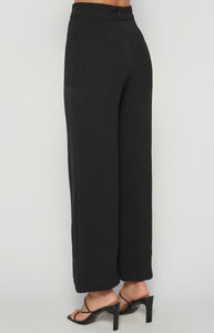 Mila Wide Leg Pants Black