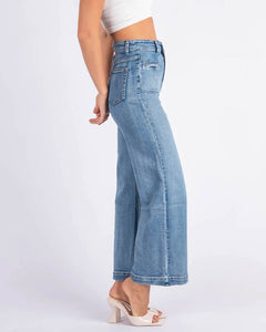 Sofila Wide Leg Jeans Mid Wash