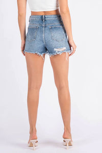 Parker Cut Off Denim Shorts