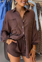 Load image into Gallery viewer, Payton Shirt Chocolate
