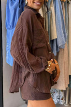 Load image into Gallery viewer, Payton Shirt Chocolate
