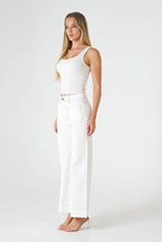 Load image into Gallery viewer, Sailor Wide Leg Jeans White

