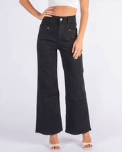 Load image into Gallery viewer, Arca Wide Leg Jeans Black
