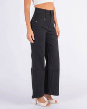 Load image into Gallery viewer, Arca Wide Leg Jeans Black
