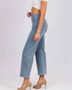 Arca Wide Leg Jeans Blue