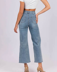 Arca Wide Leg Jeans Blue