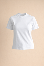 Load image into Gallery viewer, Premium Combed Cotton Tee White
