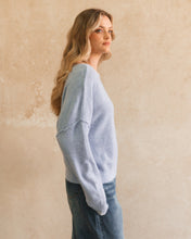 Load image into Gallery viewer, Papi Knit Sweat Blue | Ebby And I

