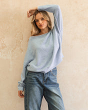 Load image into Gallery viewer, Papi Knit Sweat Blue | Ebby And I
