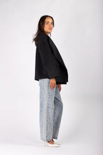 Load image into Gallery viewer, Jayla Wool Blend Coat Charcoal
