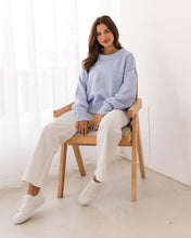 Load image into Gallery viewer, Sari Pull Over Sweater Sky Blue
