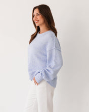 Load image into Gallery viewer, Sari Pull Over Sweater Sky Blue
