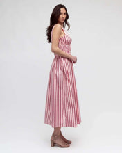 Load image into Gallery viewer, Briony Maxi Dress Pink Stripe
