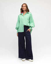 Load image into Gallery viewer, Stella Shirt Green Stripe
