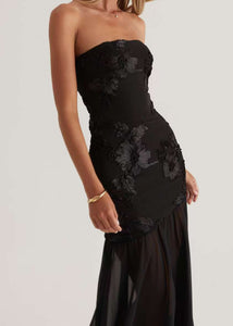 Ines Embroidered Maxi Dress