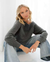 Load image into Gallery viewer, Riah Knit Jumper Charcoal
