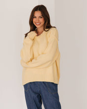 Load image into Gallery viewer, Sari Pull Over Sweater Butter
