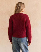 Load image into Gallery viewer, Ruby Noir Cardigan Merlot | Ebby and I
