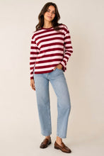 Load image into Gallery viewer, Blair Long Sleeve Top Pink Red
