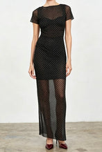 Load image into Gallery viewer, Jazmine Polka Dot Maxi Dress
