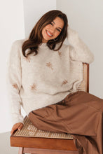 Load image into Gallery viewer, Palm Knit Jumper Oat
