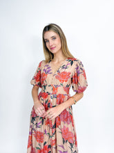 Load image into Gallery viewer, Sari Floral Midi Dress
