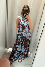 Load image into Gallery viewer, Itaca Top Choc Blue Print
