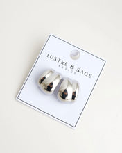 Load image into Gallery viewer, Jenni Statement Earrings in Silver
