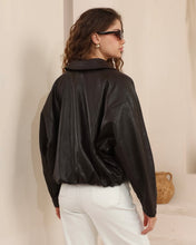 Load image into Gallery viewer, Matty Brown PU Jacket
