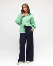 Load image into Gallery viewer, Stella Shirt Green Stripe
